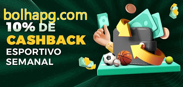 10% de bônus de cashback na bolhapg.com