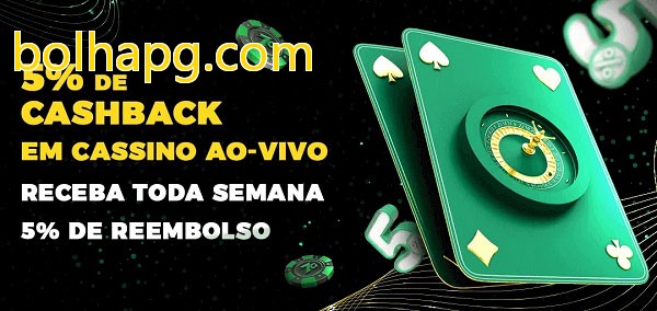 Promoções do cassino ao Vivo bolhapg.com